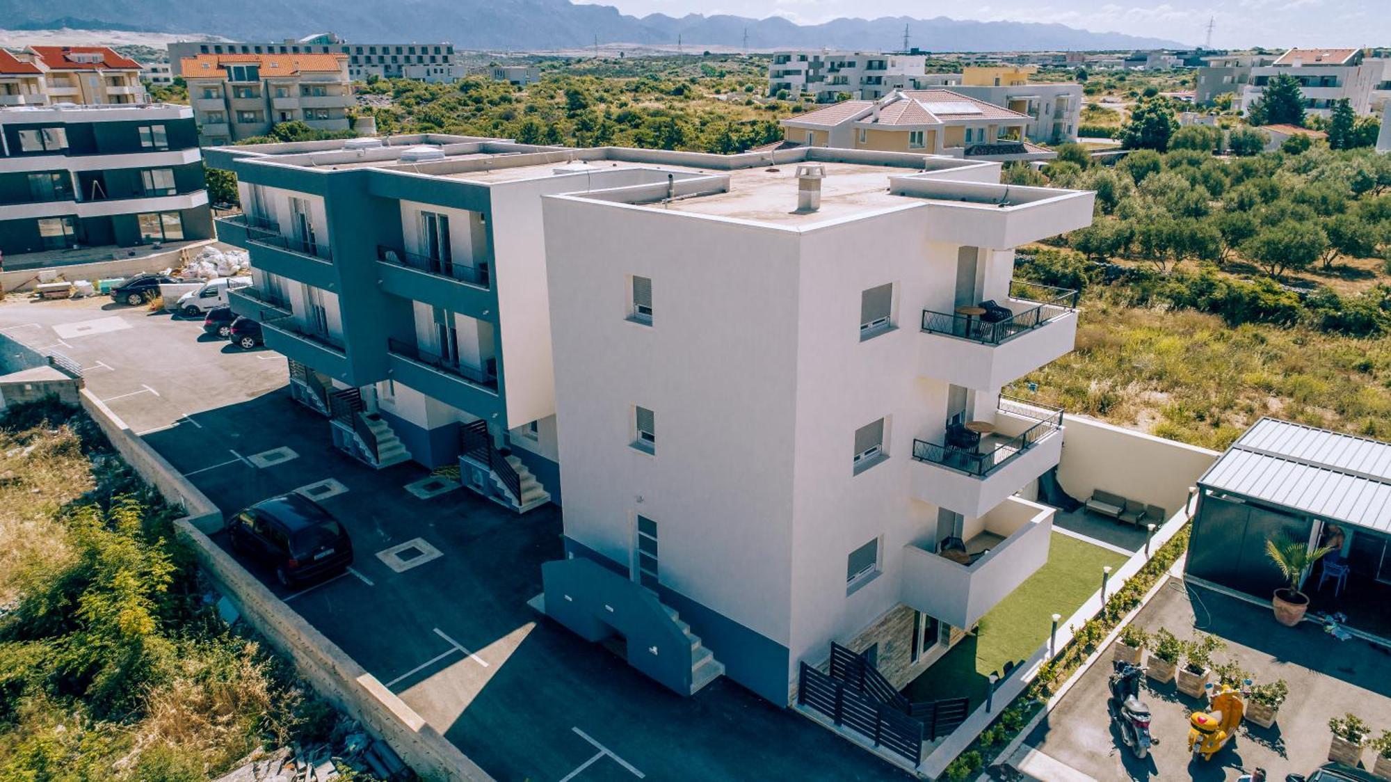 Apartment Bella Novalja Buitenkant foto