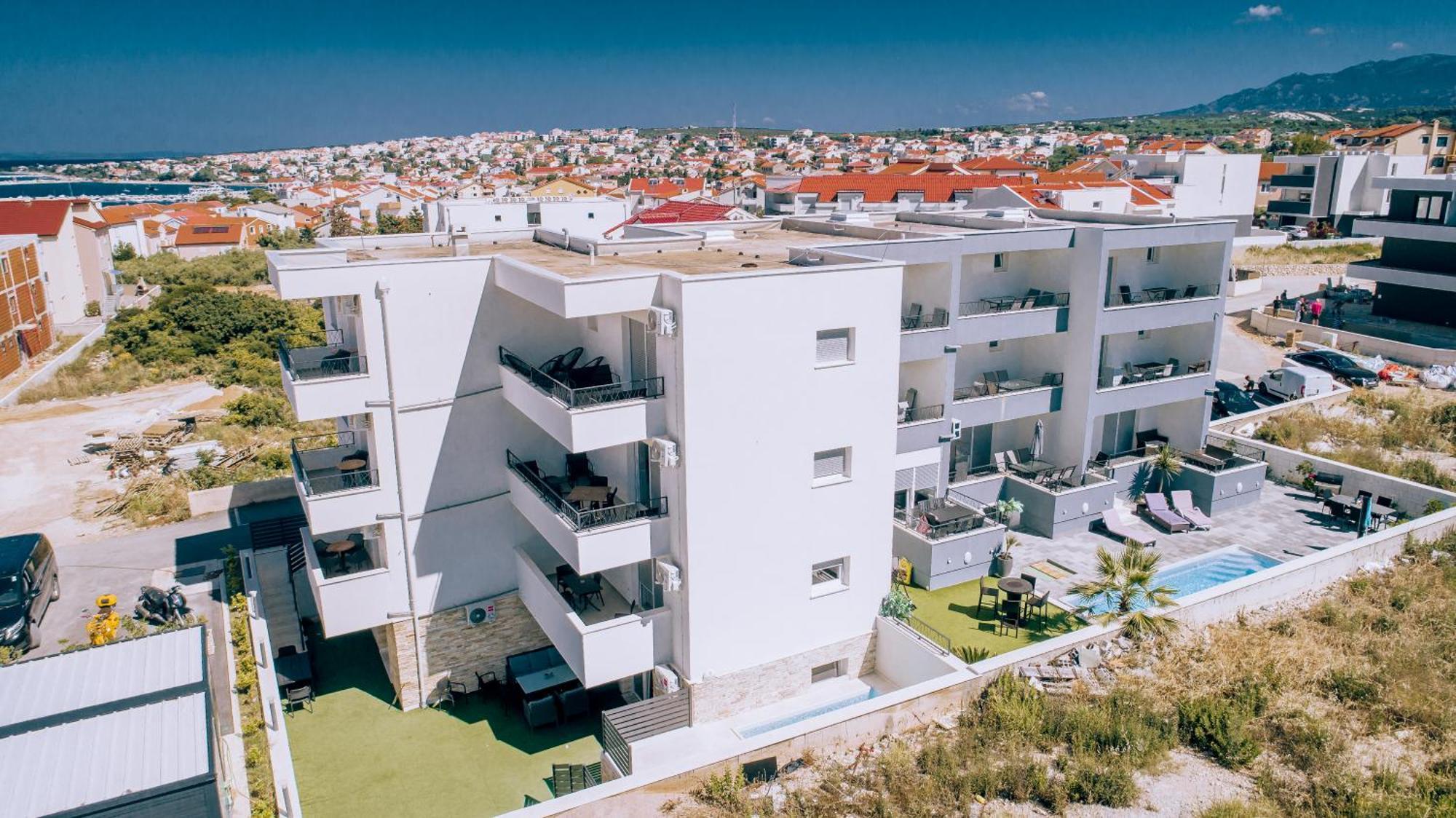 Apartment Bella Novalja Buitenkant foto